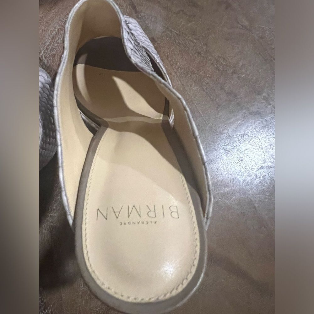 Alexandre Birman Python, Snakeskin Mule Size 38 (… - image 6